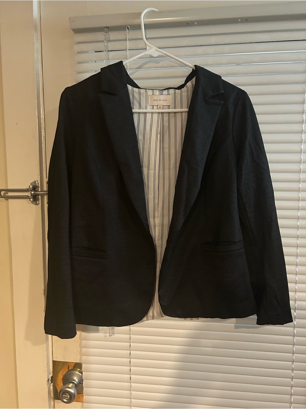Skies Are Blue Grey Women's Tailored Blazer